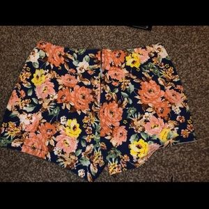 Floral shorts